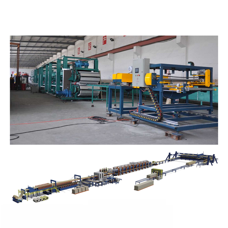 Linia do produkcji paneli warstwowych ze stali kolorowej 15 mm PU